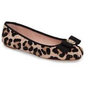 Kate Spade | Calf Hair Bow Ballet Flats
